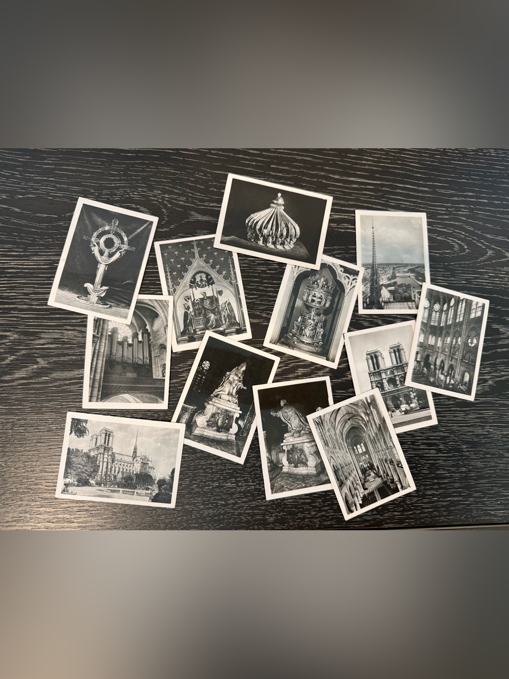 Black & White Photographs PARIS and NOTRE DAME DE PARIS